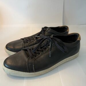 Black Leather Men's Shoes Allen Edmund’s size 11